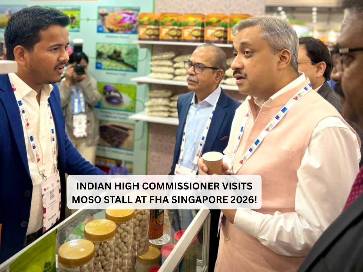Moso Foods Debuts at FHA Singapore 2026: Indian High Commissioner Visits Stall to Boost Makhana Exports