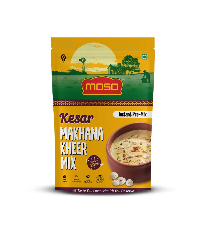 MOSO Instant Makhana Kheer Premix – Traditional Dessert in 10 Minutes